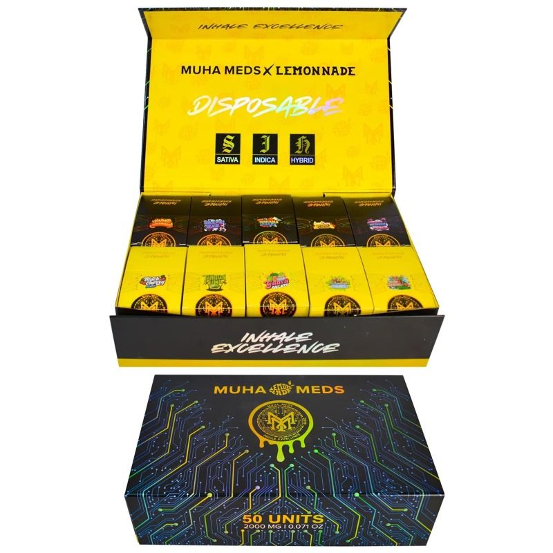 Muha Meds Lemonade 2G Empty Disposable Vape